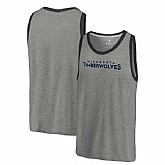 Minnesota Timberwolves Fanatics Branded Wordmark Tri-Blend Tank Top - Heathered Gray,baseball caps,new era cap wholesale,wholesale hats